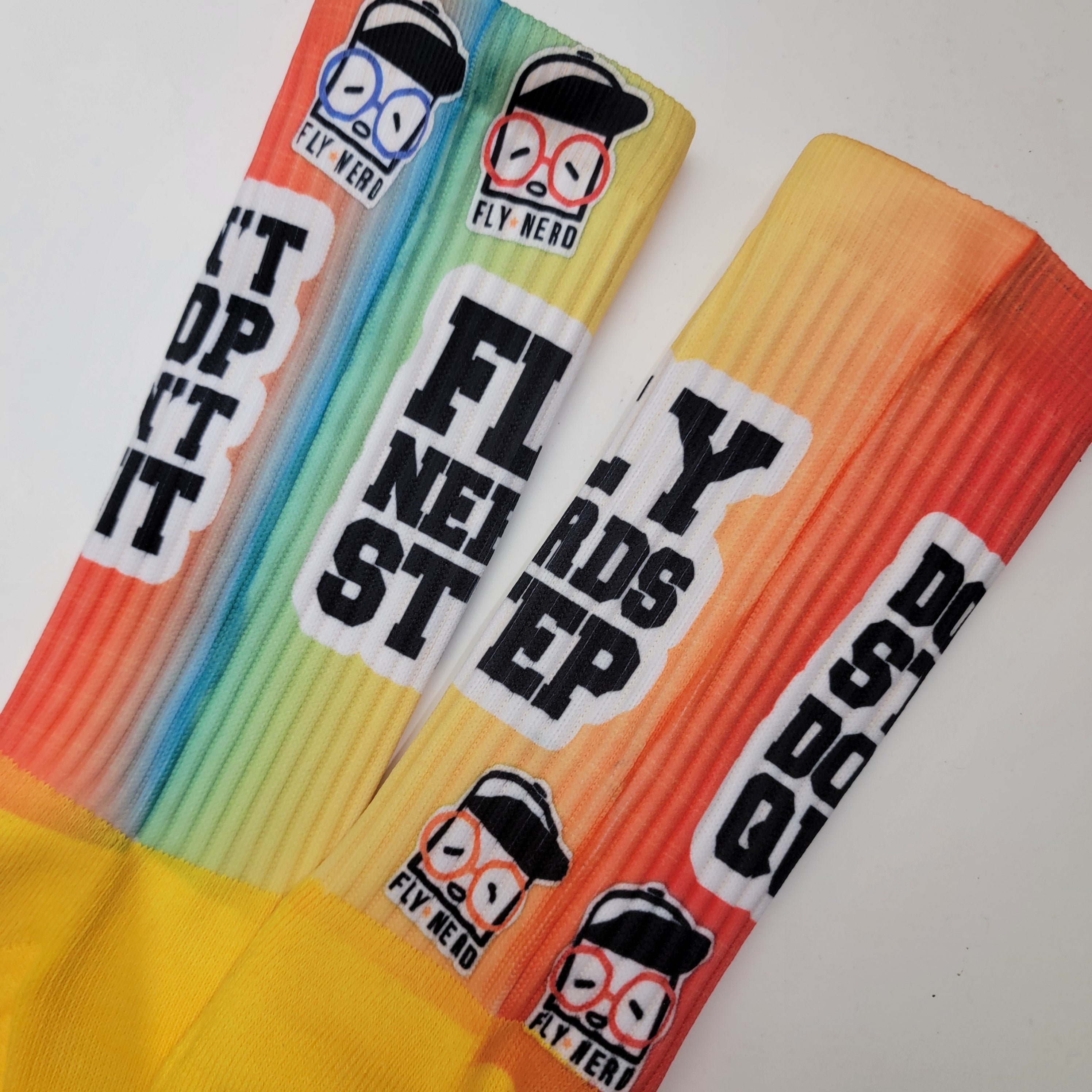 Fly Nerds Step Socks