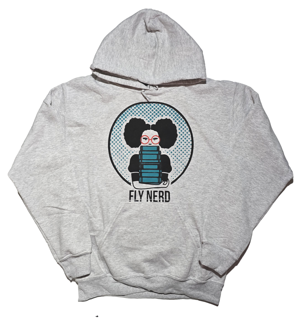 Fly Nerd Bookworm Unisex Hoodie