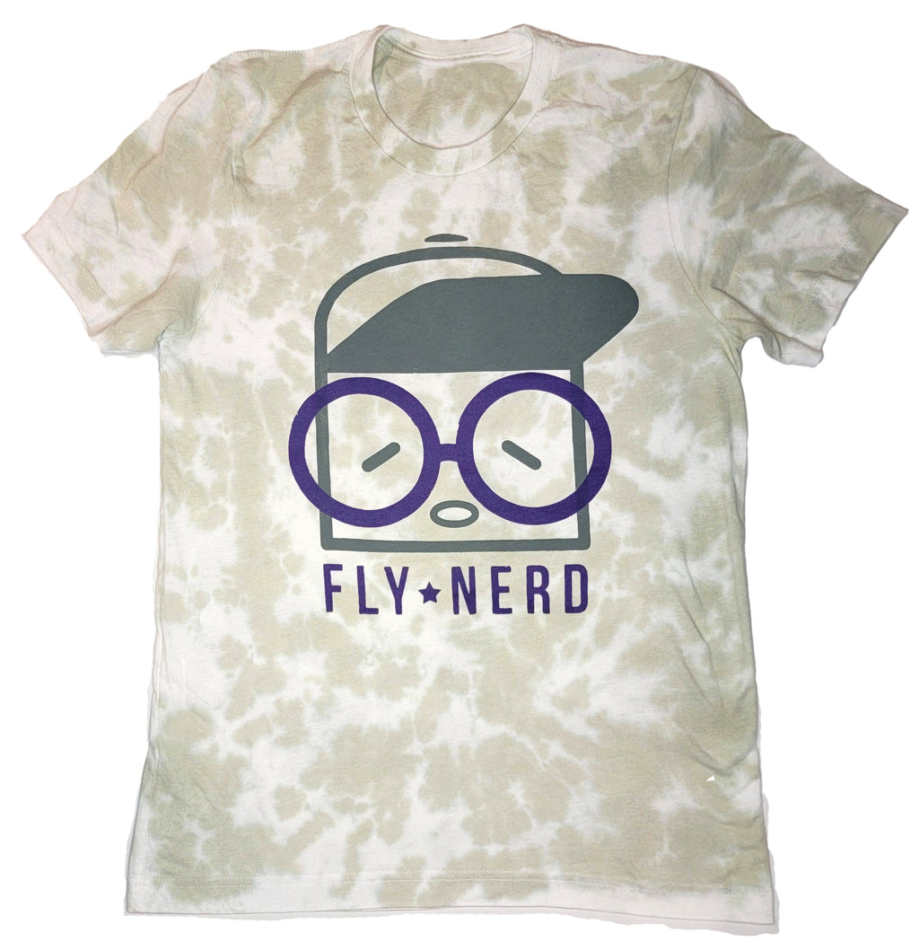 Fly Nerd The Original Hat Guy Tie Dye Unisex Tee