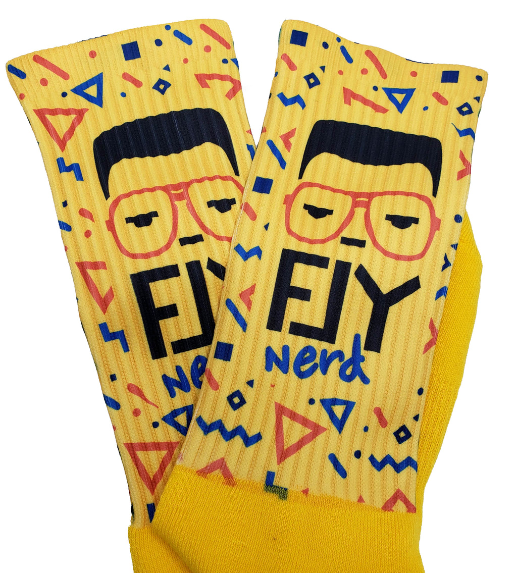 Fly Nerd 90's Nerd Socks