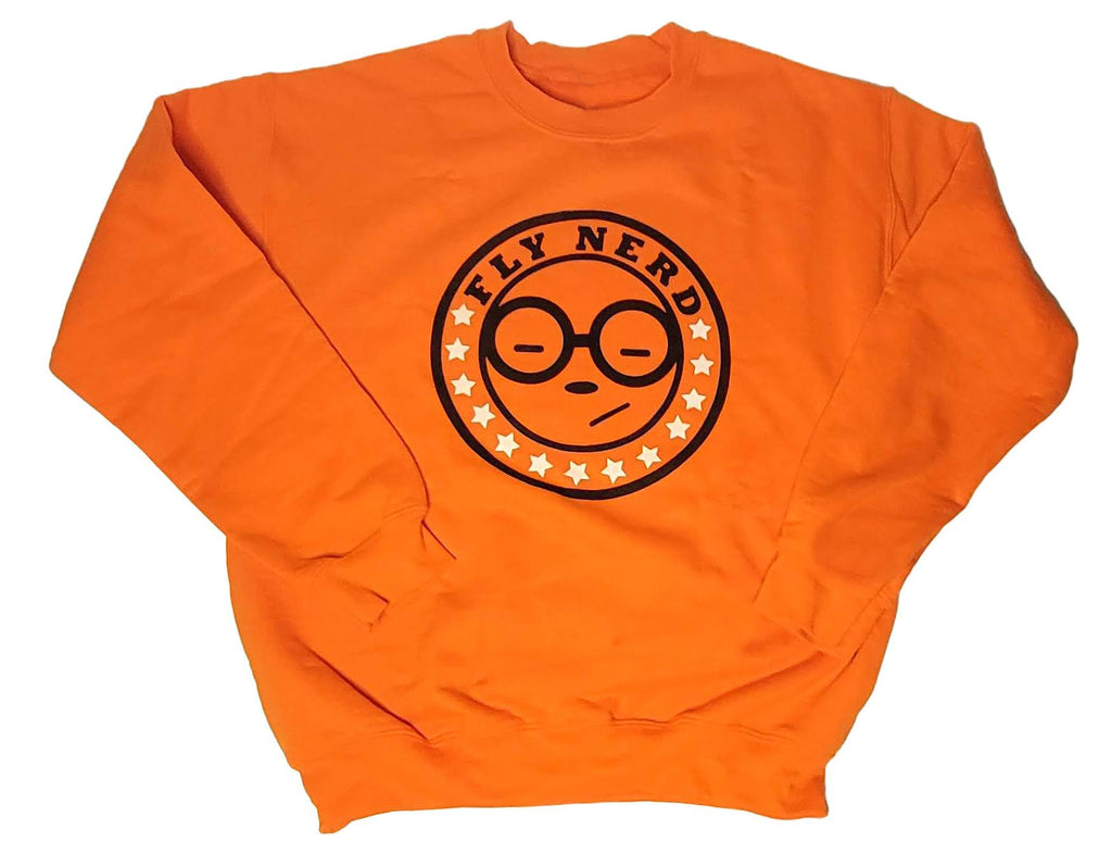 Fly Nerd Emblem CITY Crewneck Sweatshirt