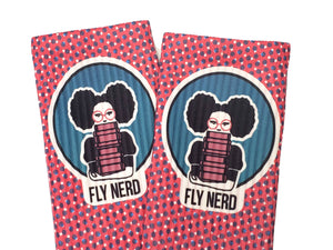 Fly Nerd Bookworm Socks
